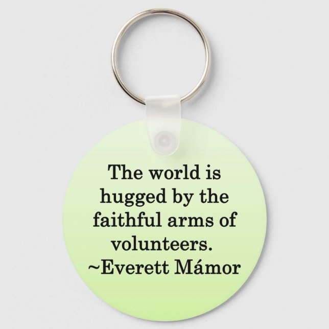 Thanks for Your Hard Work Key Ring (Front)