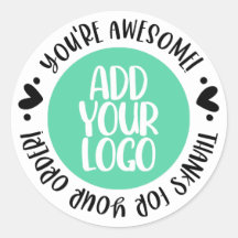 Thanks for Your Order You're Awesome Add Logo