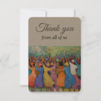 Thanks From All of Us Group Women