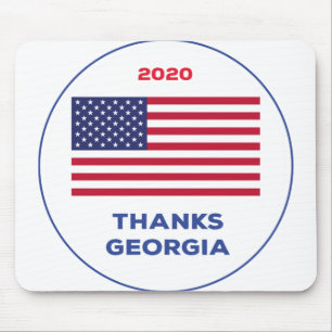 Thanks Georgia 2020 Election Mouse Mat