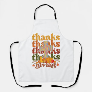 Thanks Giving Cross Pumpkin Apron