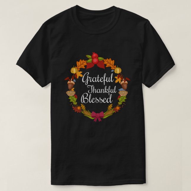 Thanks giving day premium vector design T-Shirt (Design Front)