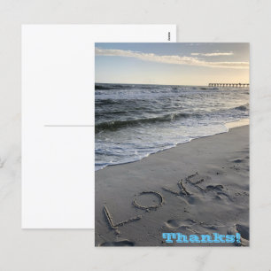 Thanks Holiday Postcard