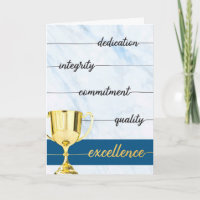 Thanks - Integrity, Commitment, Excellence