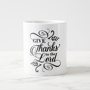 Thanks- Jumbo Mug