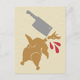 Thanks Killing Postcard