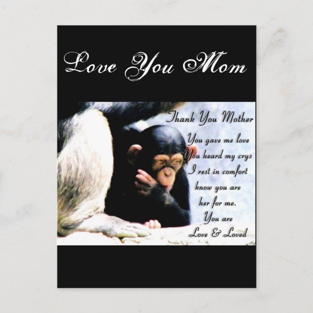 Thanks Mother_ Postcard (Front)