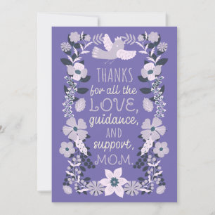 Thanks, Mum Scandinavian Folk Art Appreciation  Holiday Card