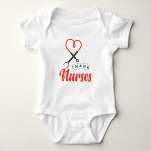 Thanks Nurses Baby Bodysuit