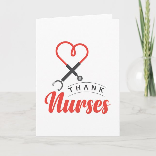 Thanks Nurses Card (Front)