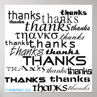 Thanks Poster