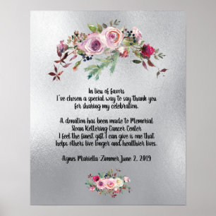 Thanks poster donation Angela
