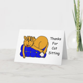 Thanks Thank You Card