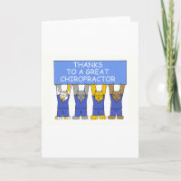 Thanks to Chiropractor Cute Cartoon Cats