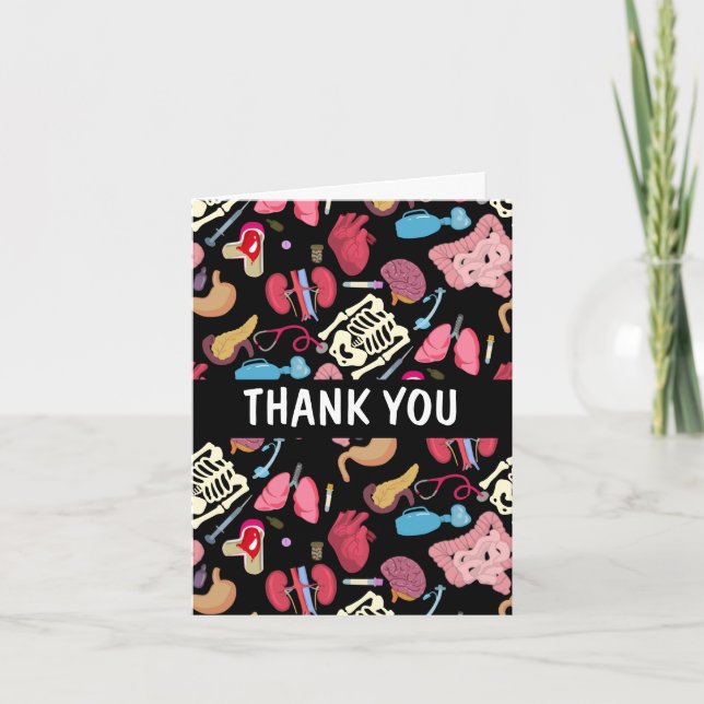 Thanks to the medical team card (Front)