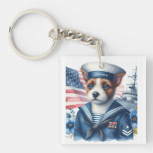 Thanks to the USA military Key Ring