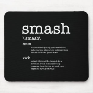 Thanks Videogames Smash Definition Video Game Mouse Mat