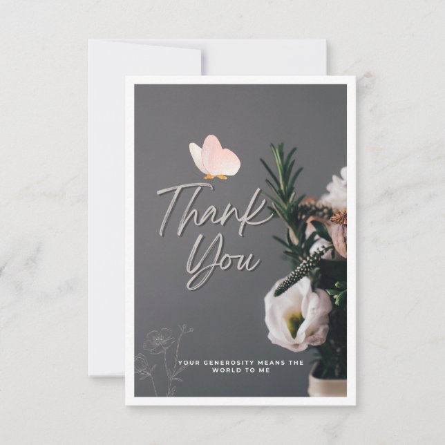 thanks you card (Front)