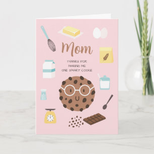 Thanks you card for mum - funny mother's day card