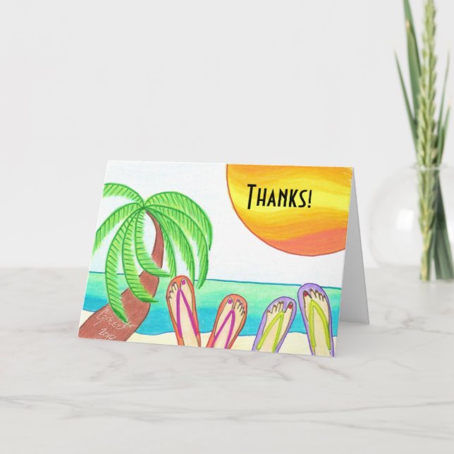 Thanks! You're the best. Thank You Card (Front)