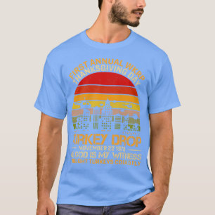 Thanksgiving 1st Annual WKRP Turkey Drop T-Shirt
