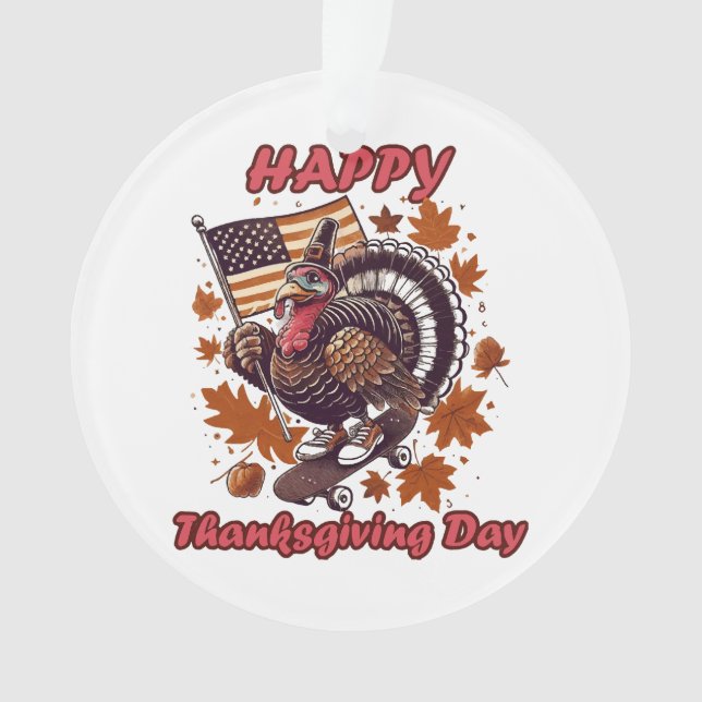 Thanksgiving 2023  ornament (Front)