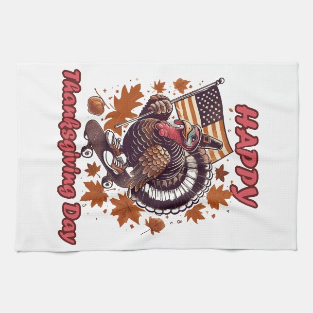 Thanksgiving 2023  tea towel (Horizontal)