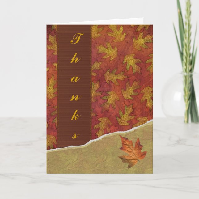 Thanksgiving-5 Holiday Card (Front)