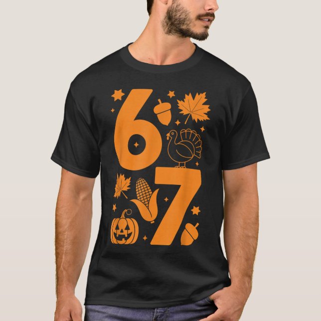 Thanksgiving 67 Shirt – Fall Turkey  (Front)