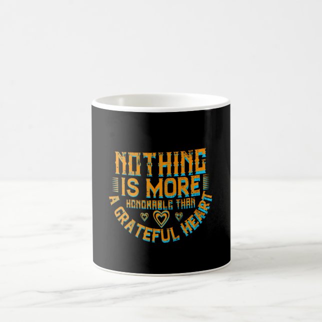 Thanksgiving - A Grateful Heart Is Honorable Coffee Mug (Center)