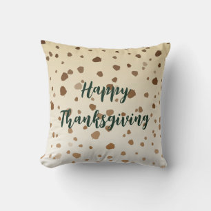 Thanksgiving Acorns Cushion