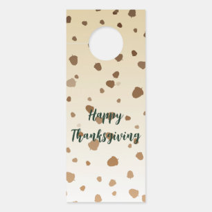 Thanksgiving Acorns Door Hanger