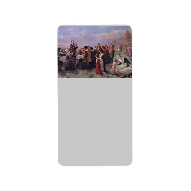 Thanksgiving Address Label (Front)
