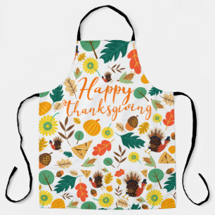 Thanksgiving All-Over Print Apron