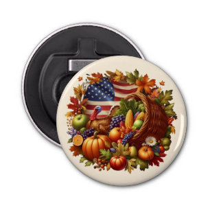 Thanksgiving/American/Turkey/Fall Bottle Opener