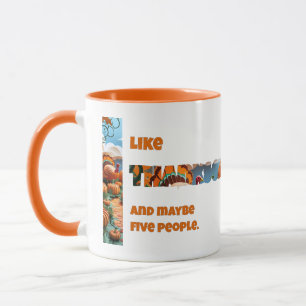 Thanksgiving and Maybe Five People Mug