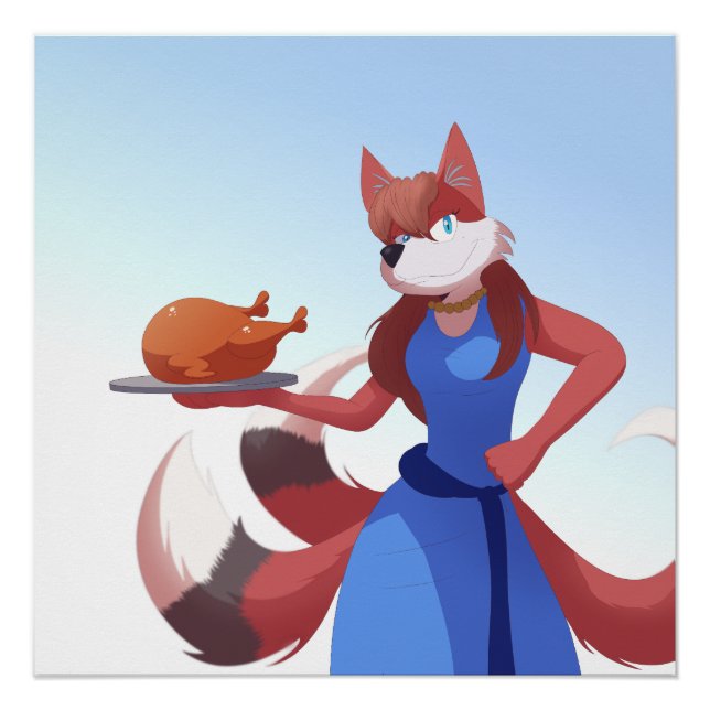 Thanksgiving Anton's Mom Poster (Front)