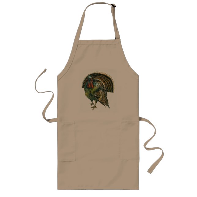 Thanksgiving Apron for the Chef - Vintage (Front)