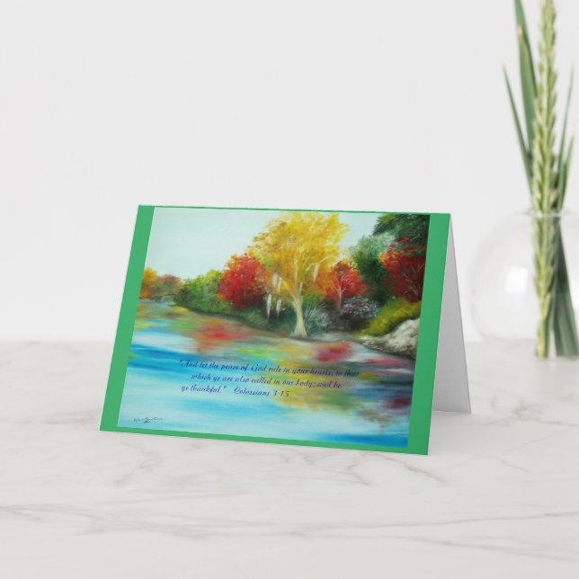 Thanksgiving Art Card (Front)