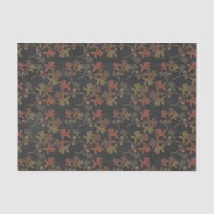 Thanksgiving Autumn Chalkboard Pattern Tissue Paper