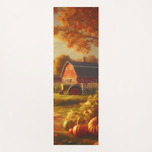 Thanksgiving/Autumn/Fall on the farm Yoga Mat