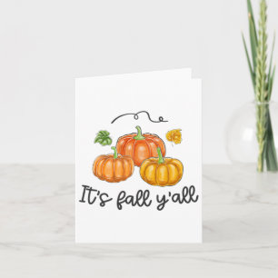 Thanksgiving Autumn Halloween Fun Pumpkin Uni Gift Card
