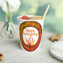 Thanksgiving Autumn Leaves & Acorn