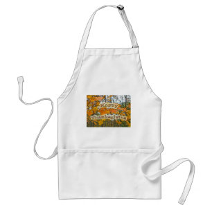 Thanksgiving Autumn Maple Foliage Standard Apron