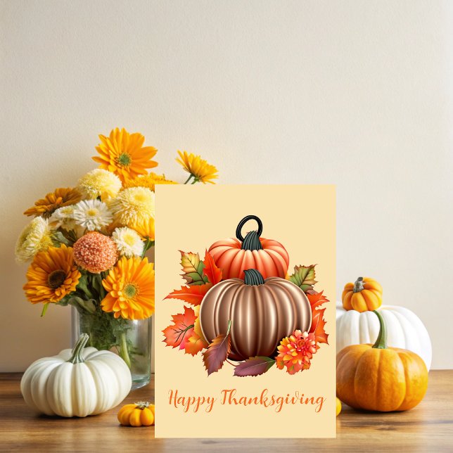 Thanksgiving Autumnal Plenty Invitation (Creator Uploaded)