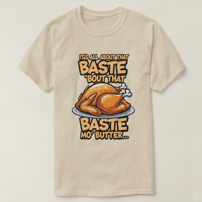 Thanksgiving Basic T-Shirt (Design Front)