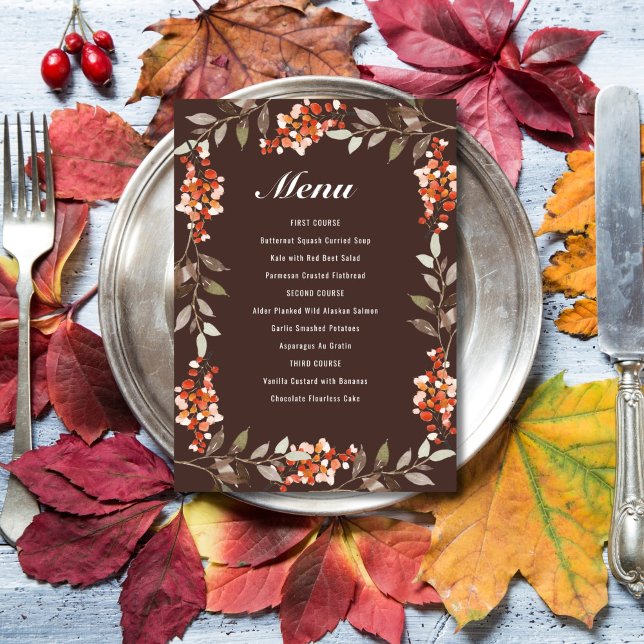 Thanksgiving Berries Menu (Creator Uploaded)