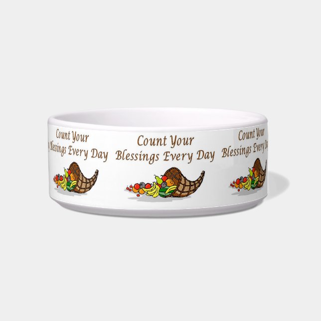 Thanksgiving Blessings Bowl (Right)
