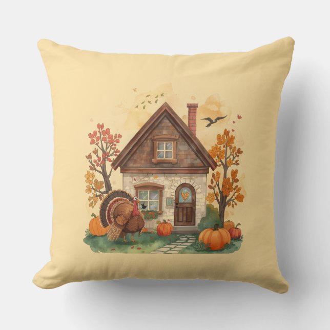Thanksgiving Bliss and the Country Home Cushion (Front)