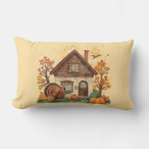Thanksgiving Bliss and the Country Home Lumbar Cushion